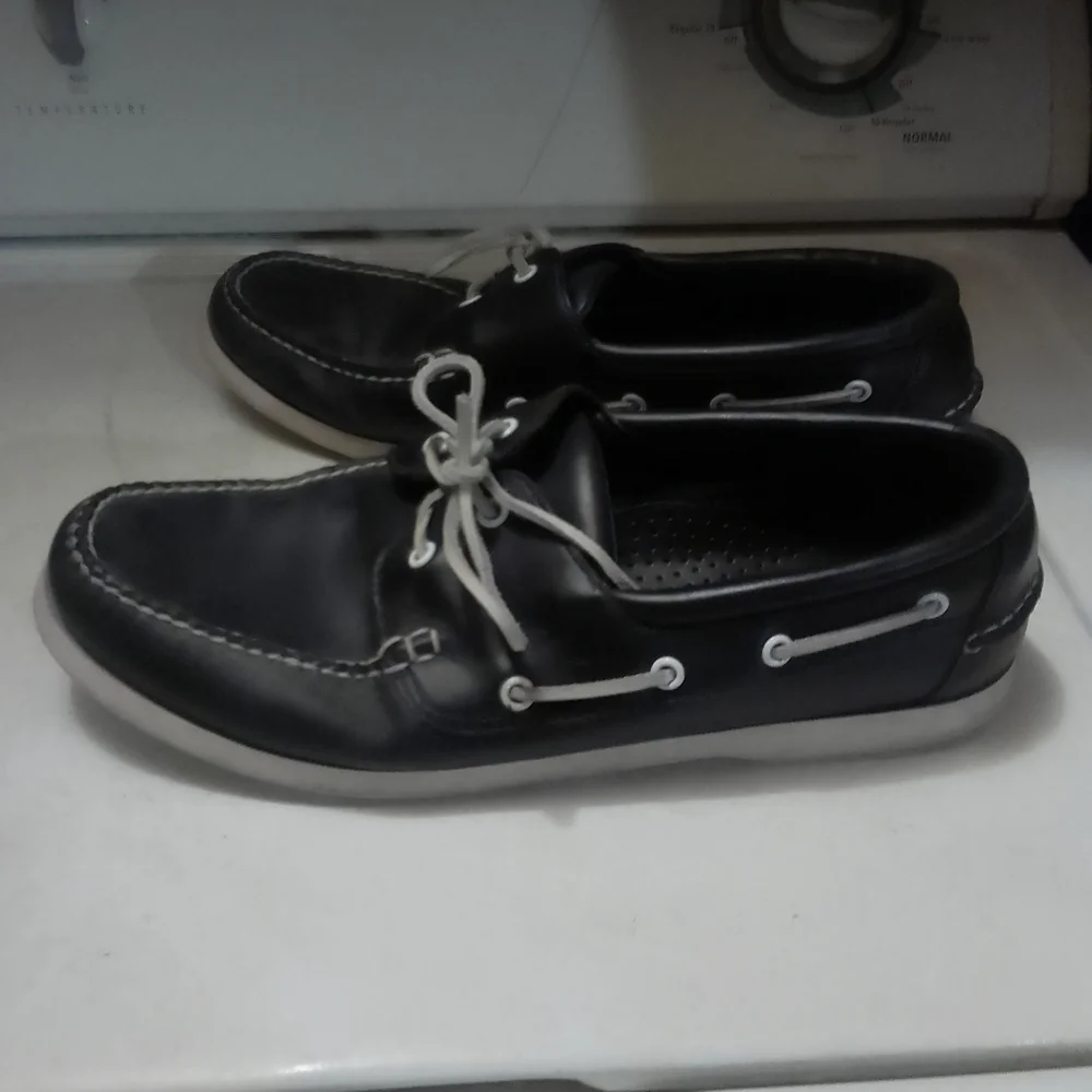 Navy Blue Brooks Brothers ‎ Boat Deck Shoes/ Loafers Size 12 D